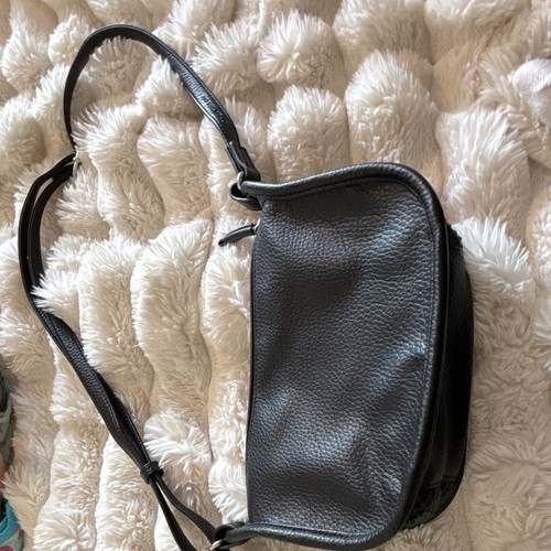 Schwarze tasche kunstleder - tasche,